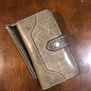 Frye Melissa Phone Wallet- Ice
